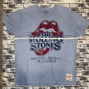 OFFICIAL 50 Years of ROLLING STONES American tour '81 "RIFF STARS" XXL - Used